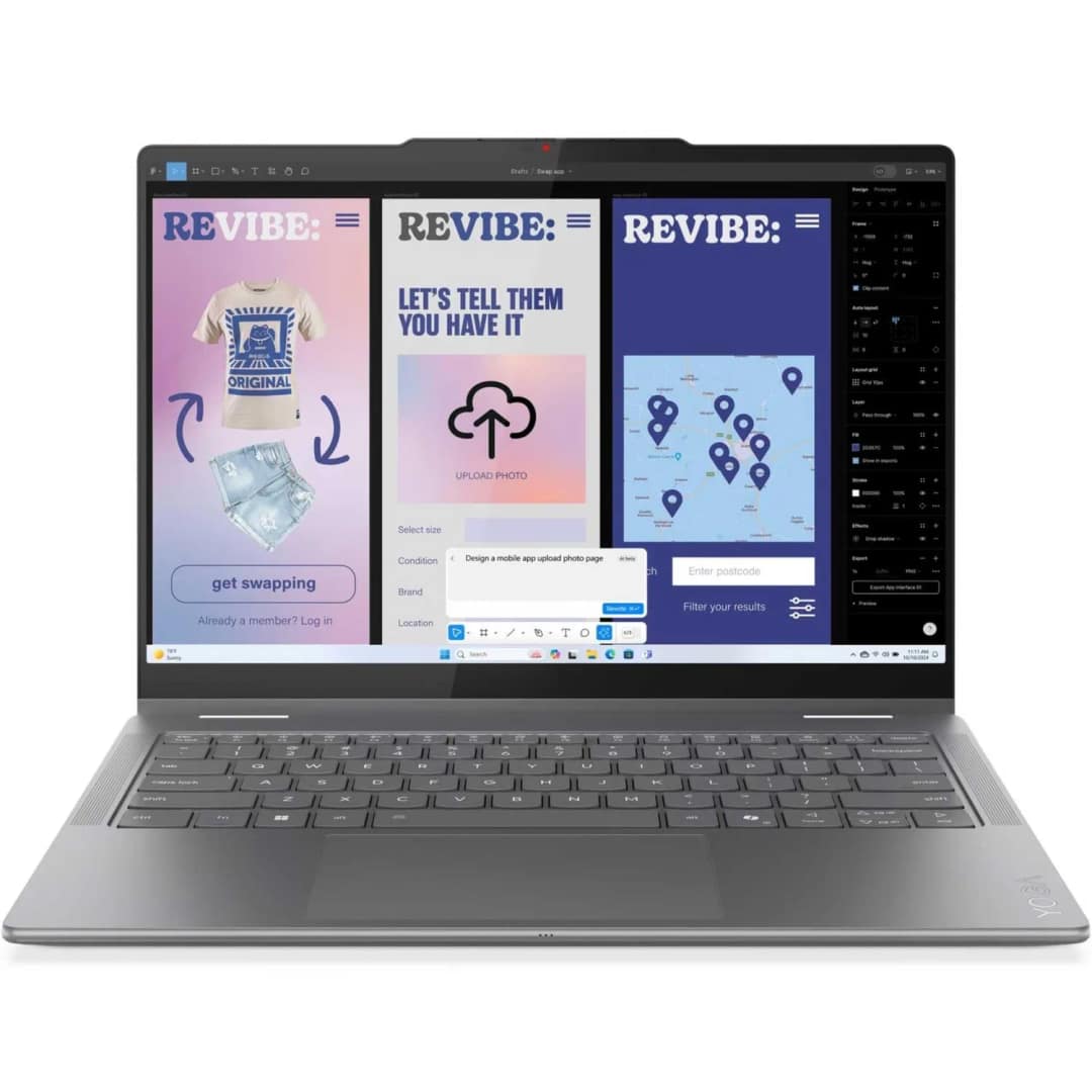 Ноутбук Lenovo Yoga 7 2-in-1 14ILL10 14 OLED i7-258V Ultra SSD Luna Grey — фото 3