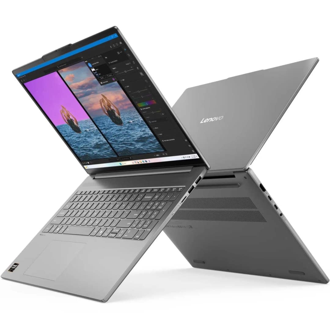 Ноутбук Lenovo IdeaPad Slim 5 16AKP10 16 OLED R5 AI 340 SSD Luna Grey — фото 3