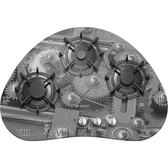 Газовая варочная панель Gefest СГ СН 2120 К1, Gray