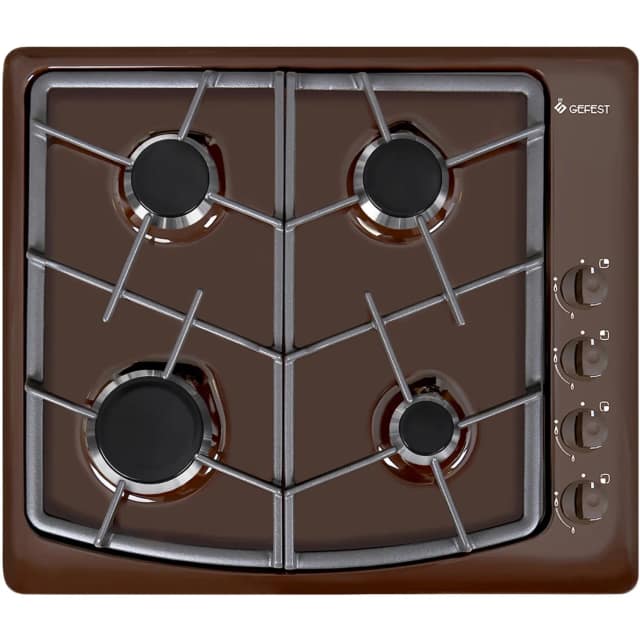 Газовая варочная панель Gefest СГ СН 1211 К17, Brown