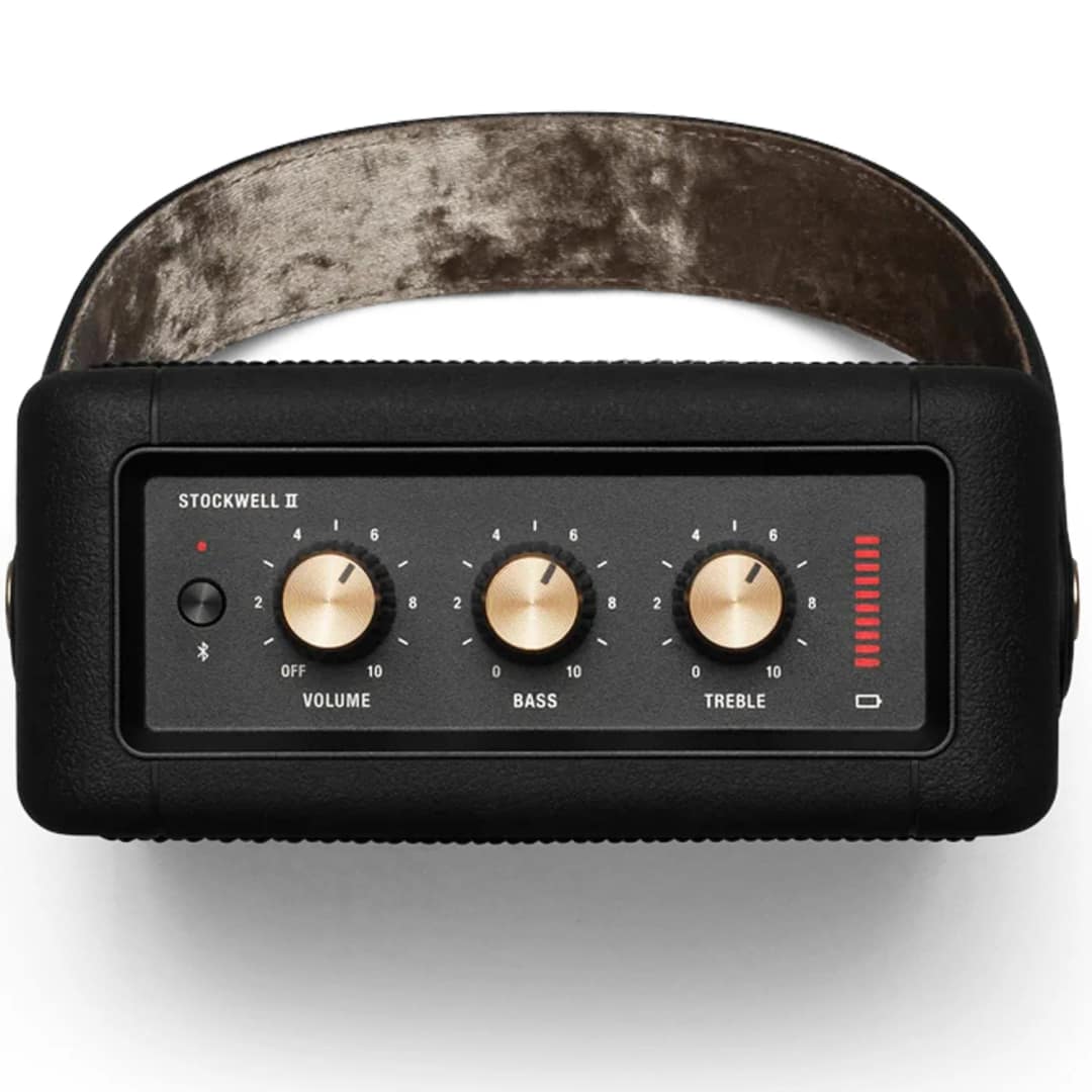 Портативная акустика Marshall Stockwell II Black and Brass — фото 2