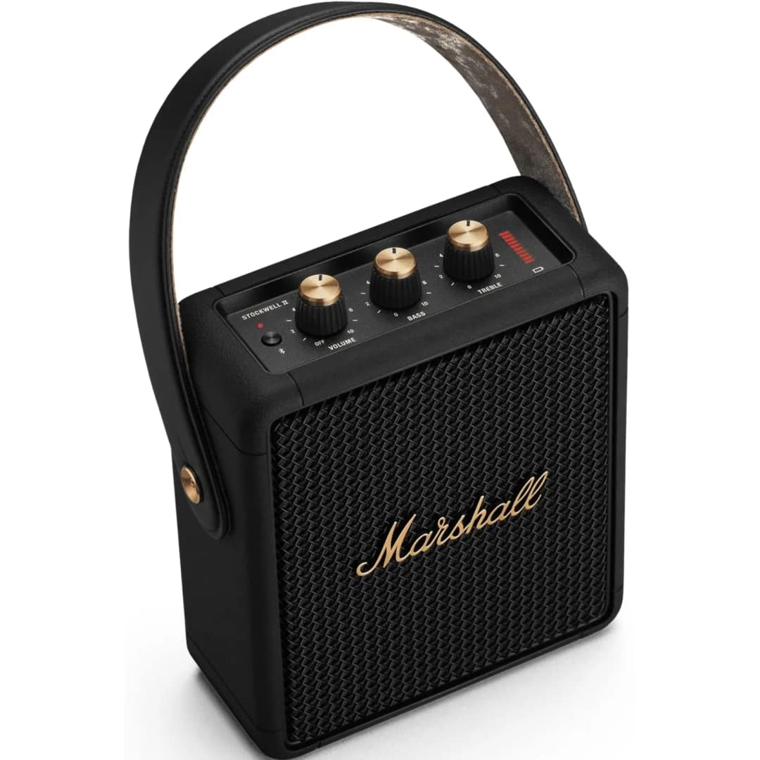 Портативная акустика Marshall Stockwell II Black and Brass — фото 3