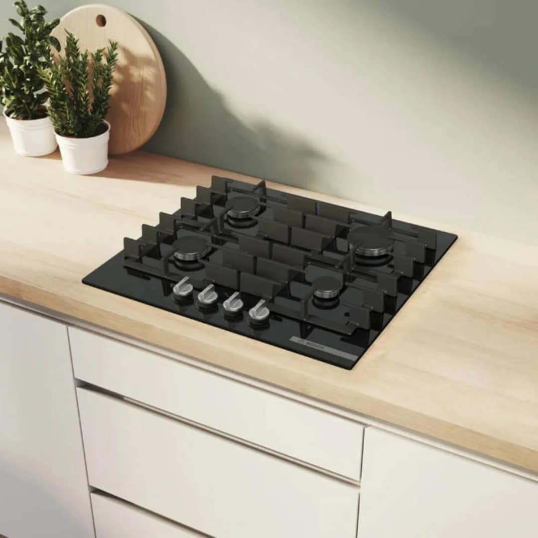 Газовая варочная панель Bosch Serie 6 PPP6A6I40R Black — фото 5