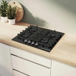 Газовая варочная панель Bosch Serie 6 PPP6A6I40R Black — фото 5