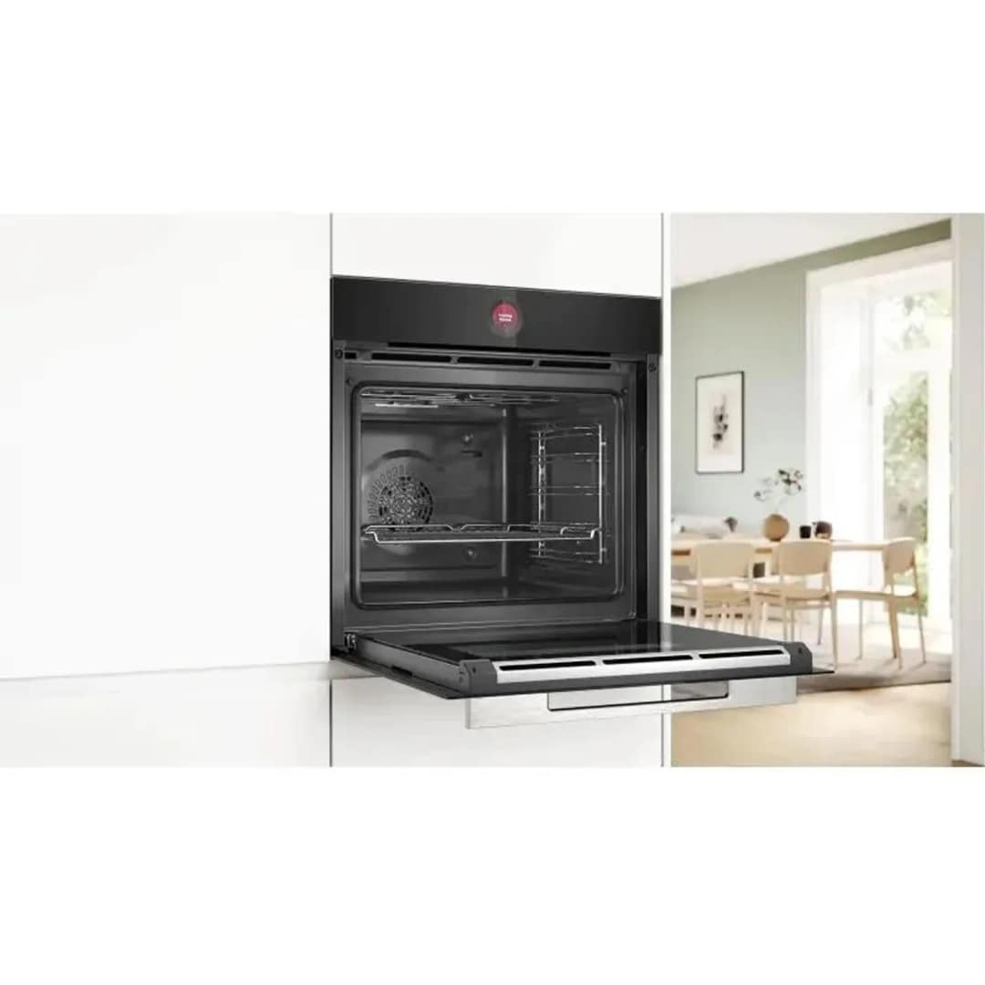 Электрический духовой шкаф Bosch Serie 8 HBG7221B1 Black — фото 5