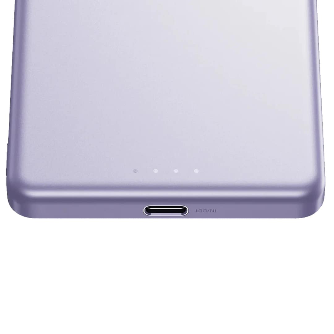 Внешний аккумулятор Xiaomi Super Slim Magnetic Power Bank 5000 mAh, Purple — фото 4