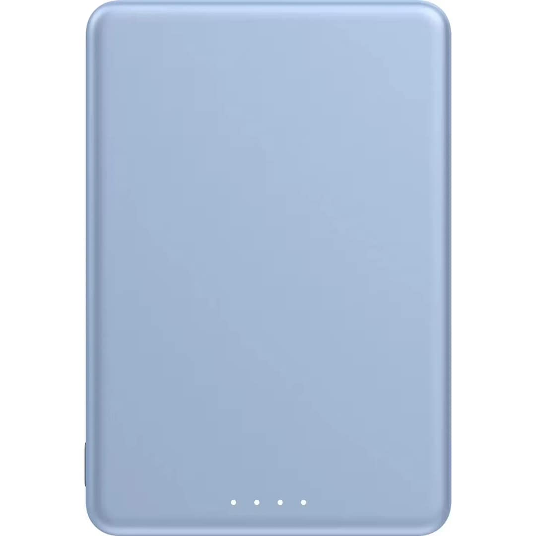 Внешний аккумулятор Xiaomi Super Slim Magnetic Power Bank 5000 mAh, Blue — фото 2
