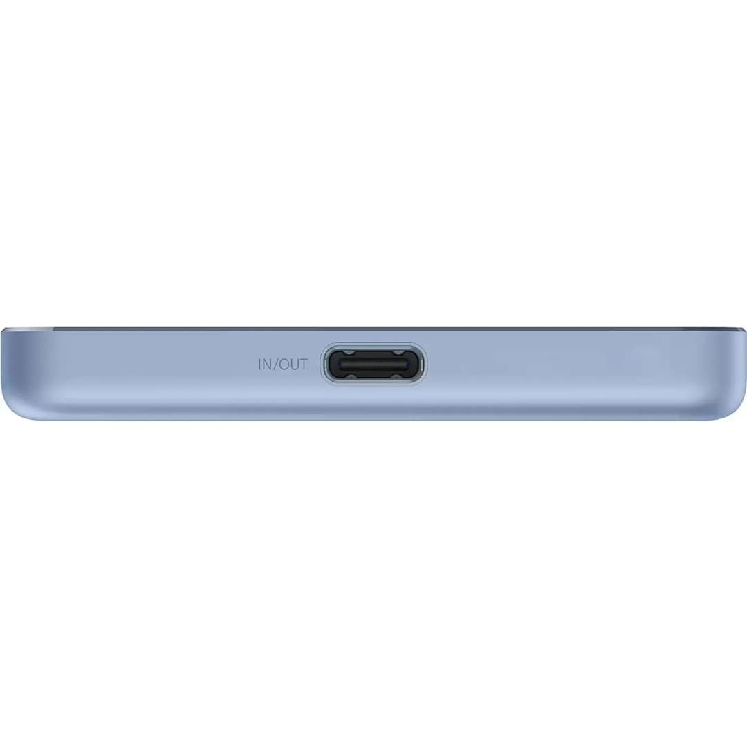 Внешний аккумулятор Xiaomi Super Slim Magnetic Power Bank 5000 mAh, Blue — фото 3