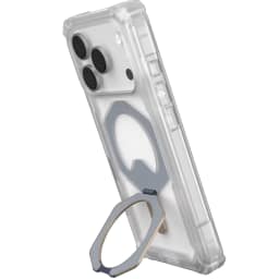 Чехол UAG MagSafe Plasma XTE Case для iPhone 17 Pro, Clear/Titanium — фото 2
