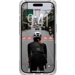 Чехол UAG MagSafe Plasma XTE Case для iPhone 17 Pro, Clear/Titanium — фото 3