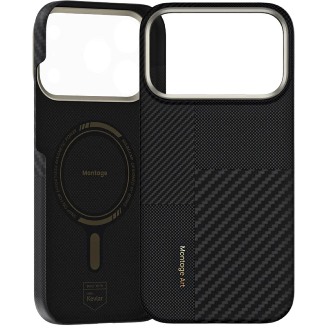 Чехол Benks Montage ArmorAir Case built with Kevlar для iPhone 17 Pro Max Black — фото 2