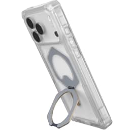 Чехол UAG MagSafe Plasma XTE Case для iPhone 17 Pro Max, Clear/Titanium — фото 2