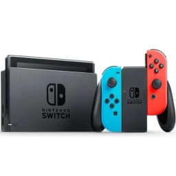 Игровая приставка Nintendo Switch Rev.2, Neon Blue/Neon Red — фото 4
