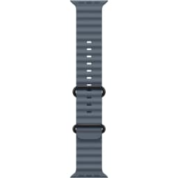 Ремешок Apple Watch Ultra 49mm Ocean Band - Black Titanium Finish, Anchor Blue — фото 1