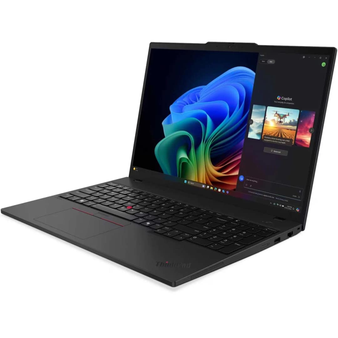 Ноутбук Lenovo ThinkPad T16 G4 16 IPS R7 AI PRO 350 SSD Thunder Black — фото 3