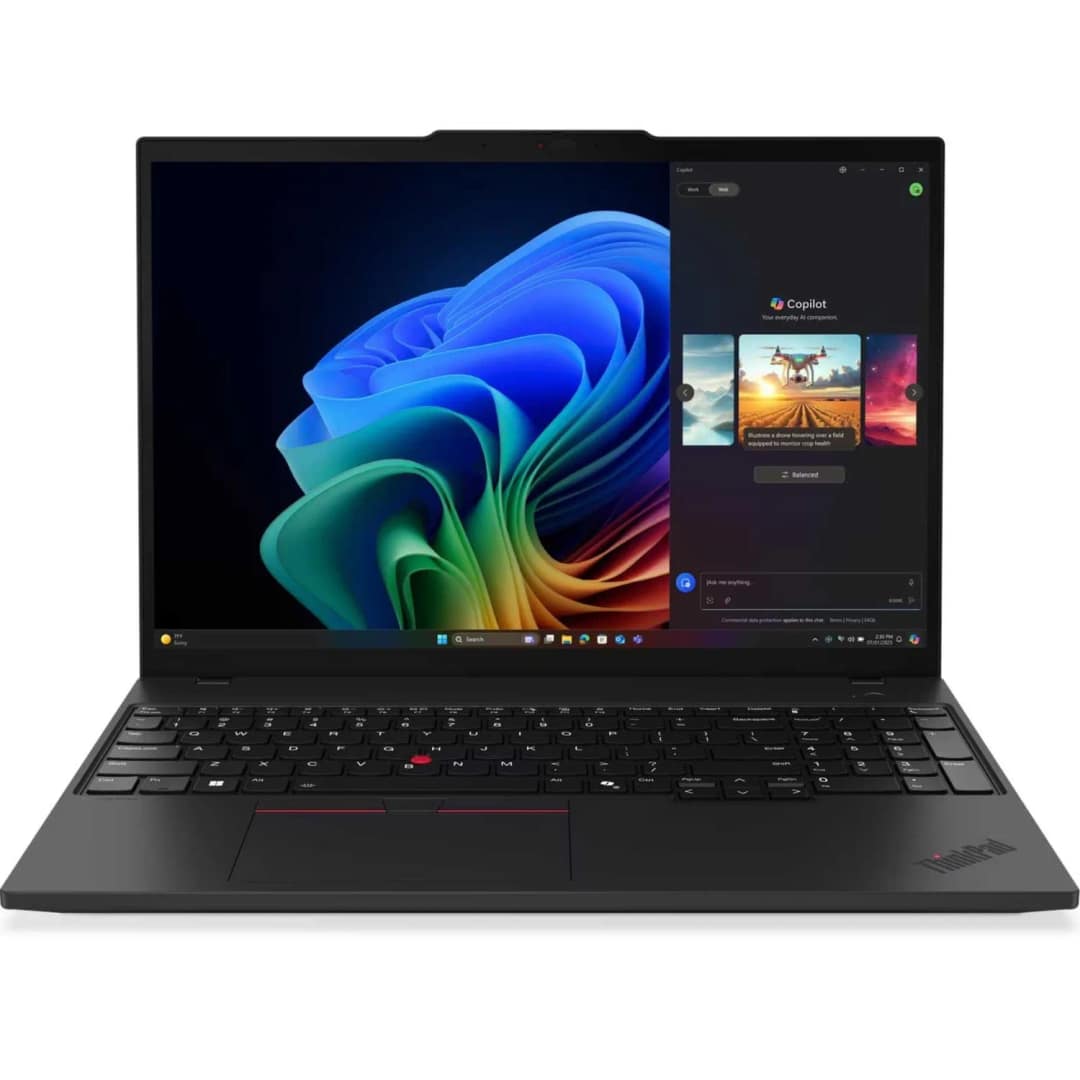 Ноутбук Lenovo ThinkPad T16 G4 16 IPS R7 AI PRO 350 SSD Thunder Black — фото 4