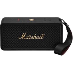 Портативная акустика Marshall Middleton II, Black and Brass — фото 1