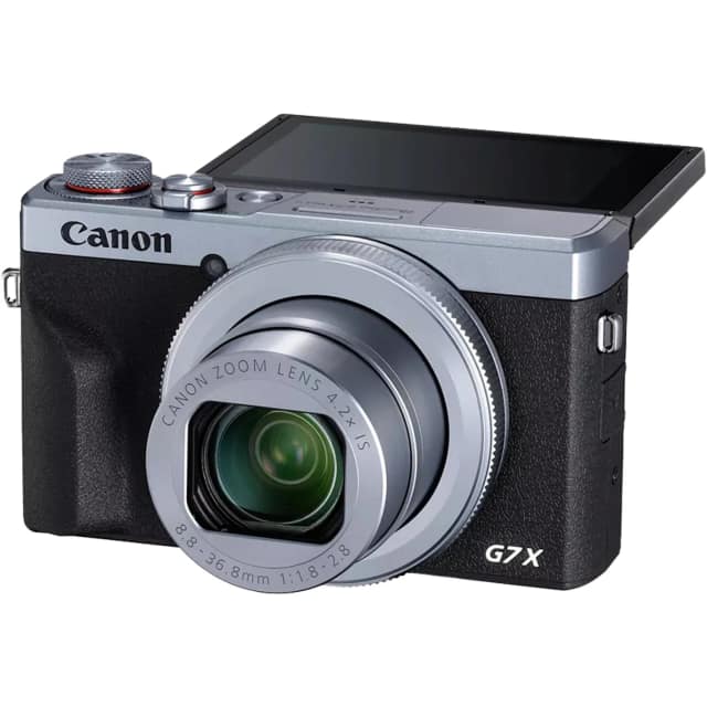 Компактный фотоаппарат Canon PowerShot G7X Mark III, Silver