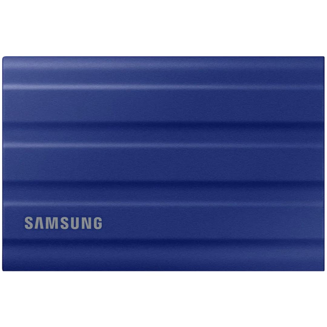 Внешний SSD накопитель Samsung T7 Shield USB 3.2 Type-C, Blue — фото 3