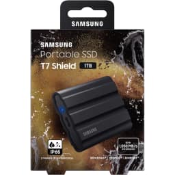 Внешний SSD накопитель Samsung T7 Shield USB 3.2 Type-C, Black — фото 4