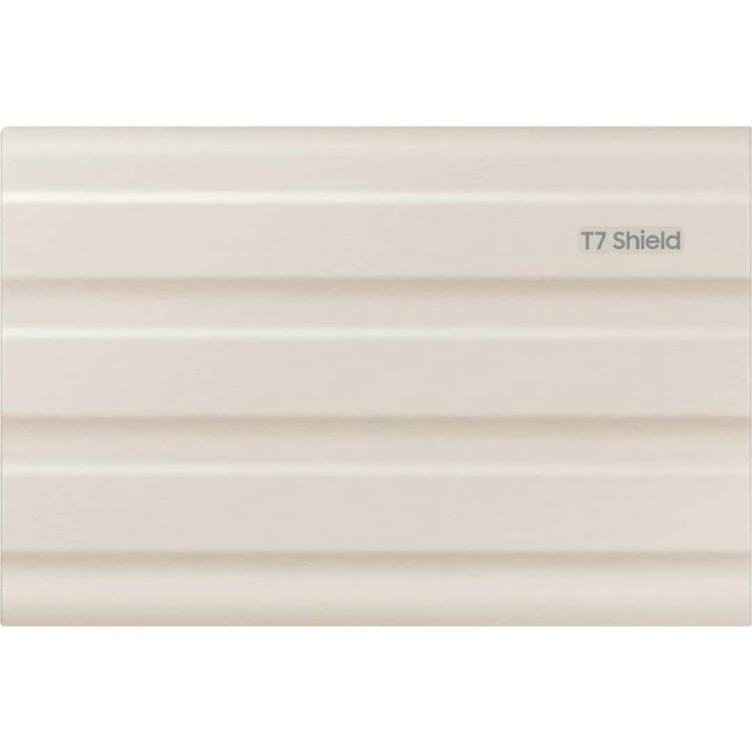Внешний SSD накопитель Samsung T7 Shield USB 3.2 Type-C, Beige — фото 2