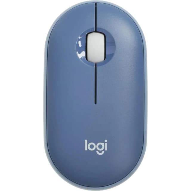 Беспроводная мышь Logitech Pebble M350, Blueberry