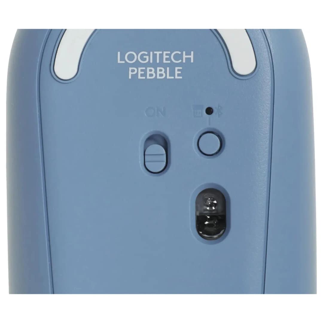 Беспроводная мышь Logitech Pebble M350, Blueberry — фото 6