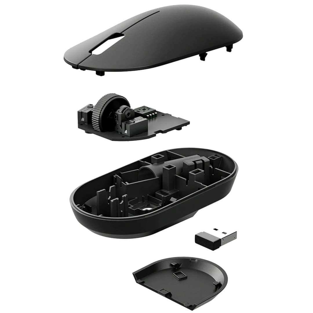 Беспроводная мышь Xiaomi Wireless Mouse Lite 2, Black — фото 5
