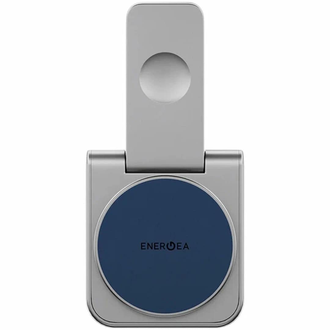 Беспроводное зарядное устройство EnergEA MagDuo Qi2, Blue — фото 4