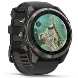 Смарт-часы Garmin Fenix 8 Pro 51mm Microled Sapphire Lens Carbon Grey DLC Tinanium With Black Pebble Gray Silicone — фото 4