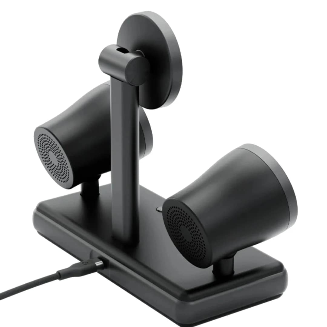Беспроводное зарядное устройство EnergEA MagAudio Stand Gunmetal — фото 3