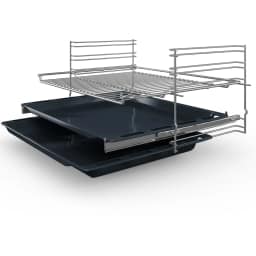 Электрический духовой шкаф Bosch Serie 6 HBJN10YW0R Pearl White Gold — фото 2