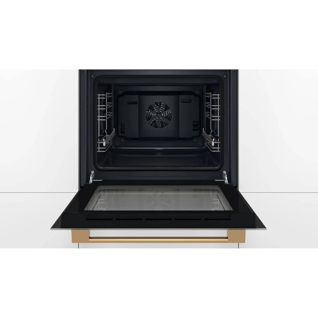 Электрический духовой шкаф Bosch Serie 6 HBJN10YW0R Pearl White Gold — фото 3