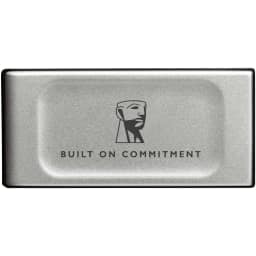 Внешний SSD накопитель Kingston XS2000 USB 3.2 Type-C Silver — фото 1