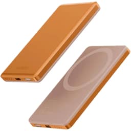 Внешний аккумулятор EnergEA Alupac Mini 5K 5000 mAh Magsafe, Orange — фото 3