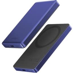 Внешний аккумулятор EnergEA Alupac 10K 10000 mAh Magsafe, Indigo Blue — фото 1