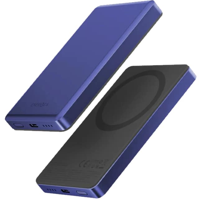 Внешний аккумулятор EnergEA Alupac 10K 10000 mAh Magsafe, Indigo Blue