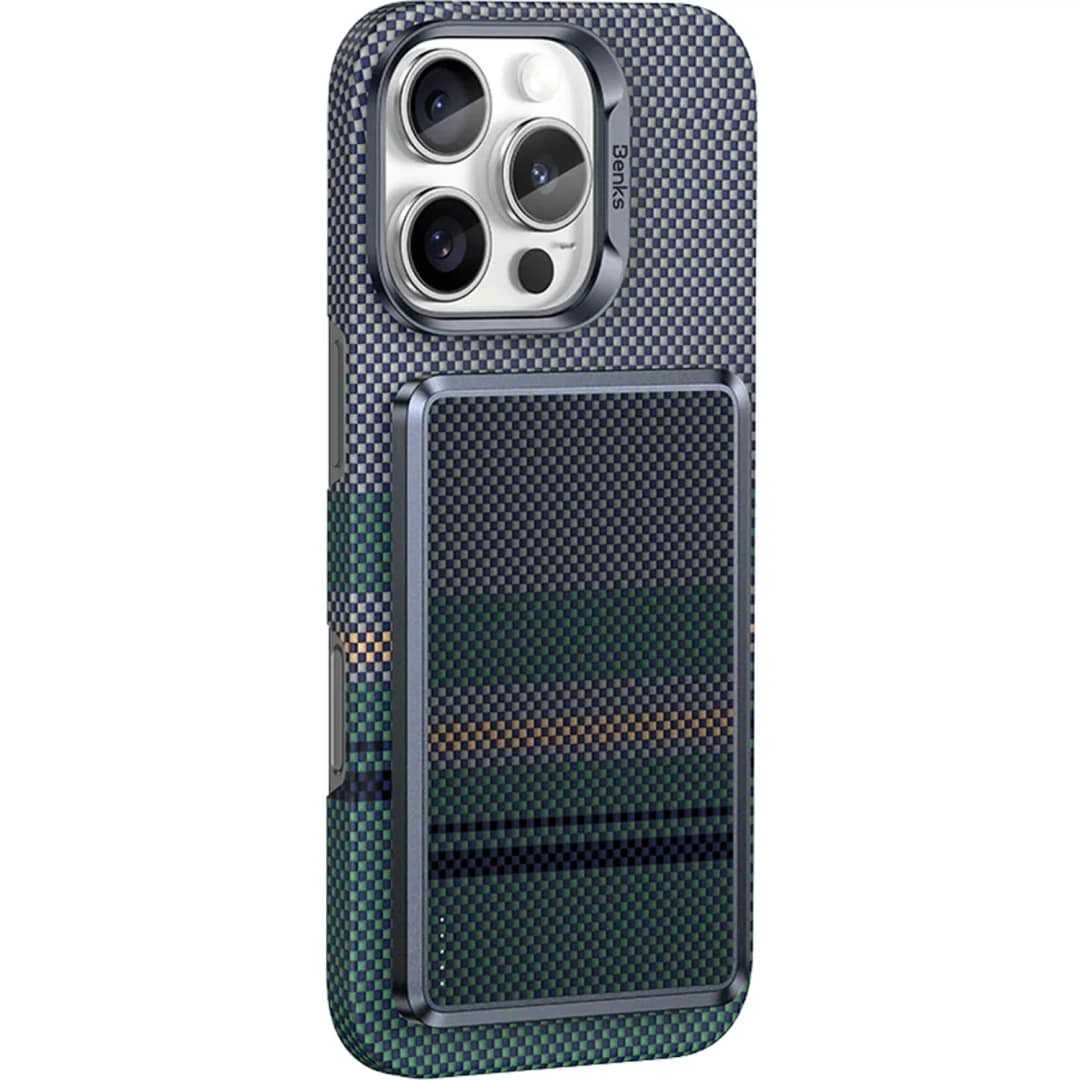 Внешний аккумулятор Benks ArmorGo Power Bank 5000 mAh with MagSafe, Aurora — фото 5