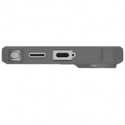 Чехол UAG Pathfinder Clear Case with MagSafe для Samsung Galaxy S26 Ultra Active Neon Case Black Neon Lanyard — фото 4