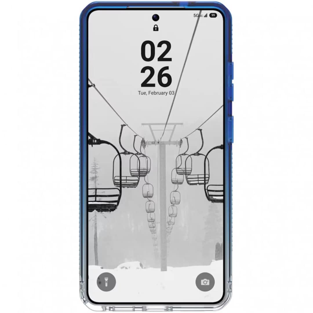 Чехол UAG Plyo Case with MagSafe для Samsung Galaxy S26 Ultra, Blue Ombre — фото 2