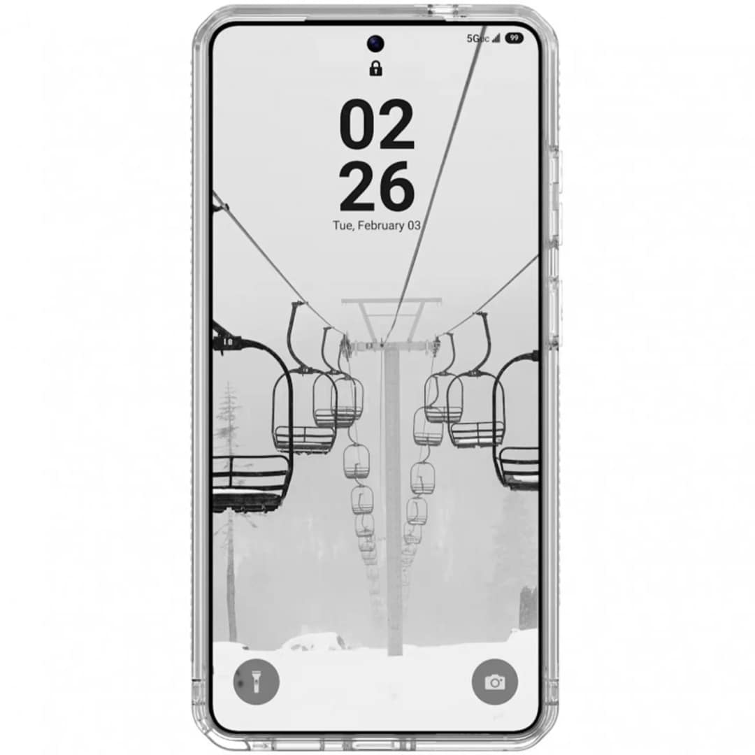 Чехол UAG Plyo Case with MagSafe для Samsung Galaxy S26 Ultra, Ice/Silver — фото 2