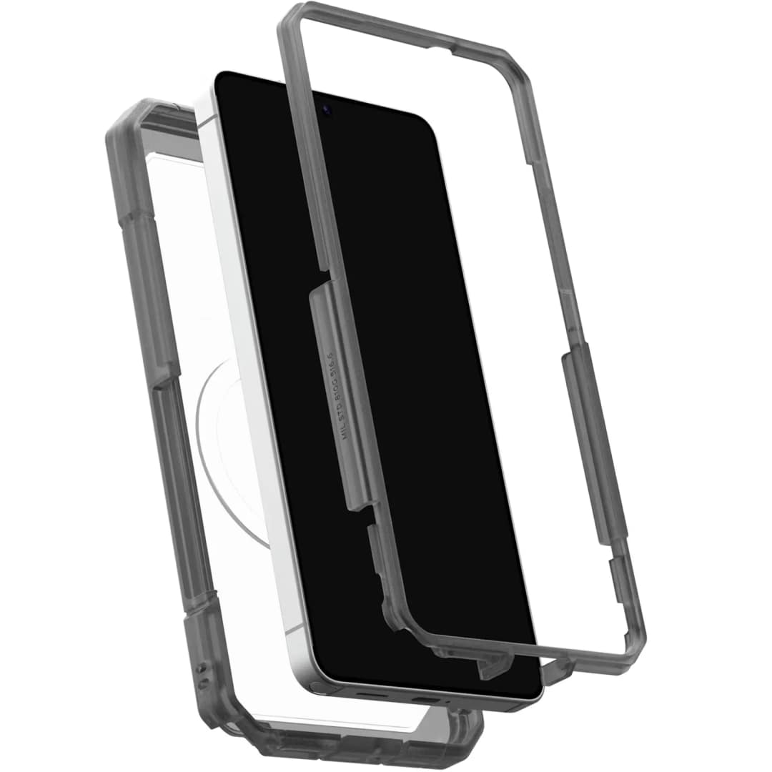 Чехол UAG Trooper Case with MagSafe для Samsung Galaxy S26 Ultra, Clear/Ash — фото 6