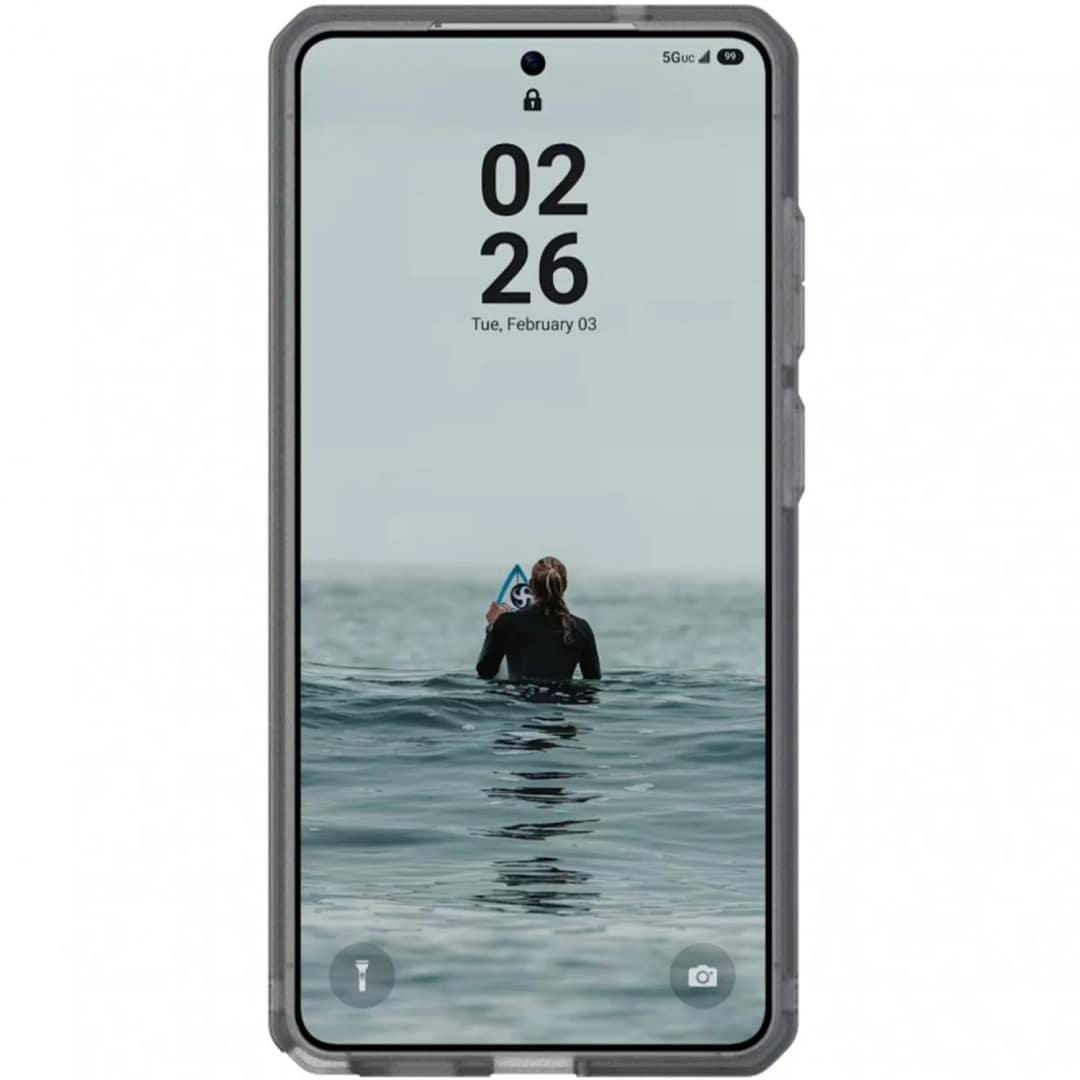 Чехол UAG DOT Case with MagSafe для Samsung Galaxy S26 Ultra, Frosted Ice/Ash — фото 2
