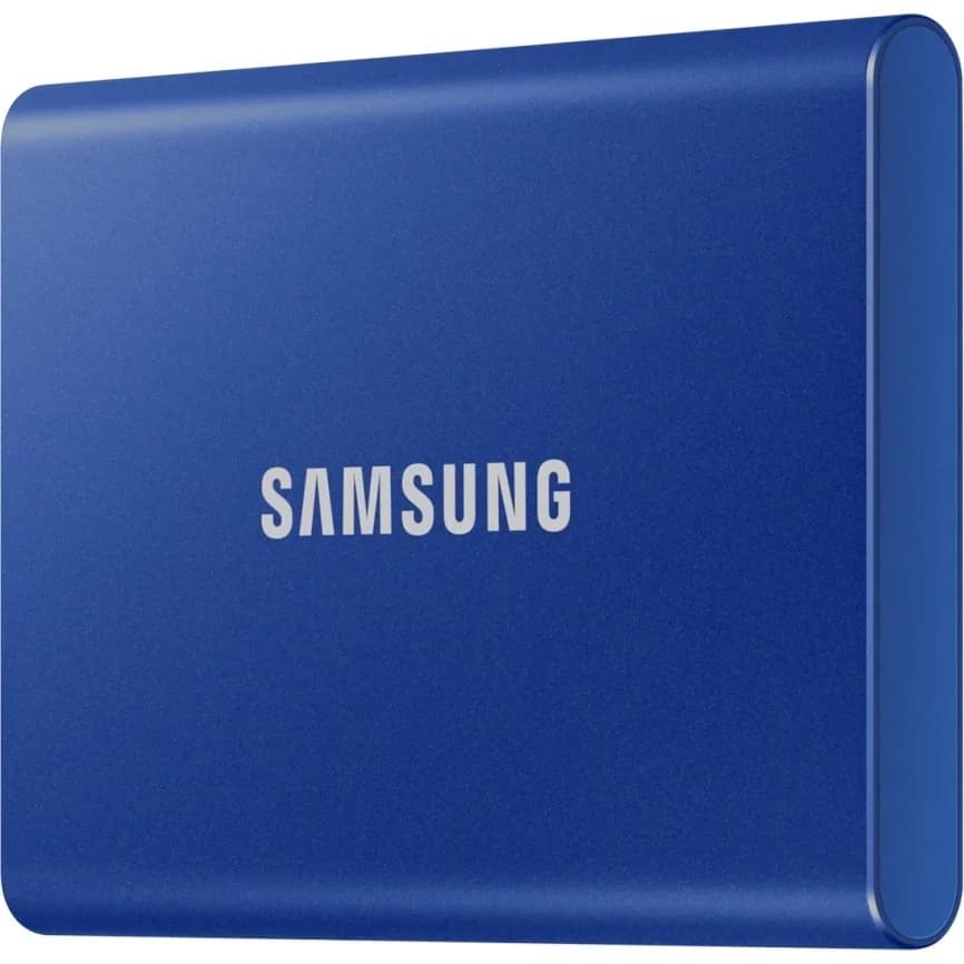 Внешний SSD накопитель Samsung T7 USB 3.2 Type-C, Blue — фото 2