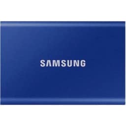 Внешний SSD накопитель Samsung T7 USB 3.2 Type-C, Blue — фото 3