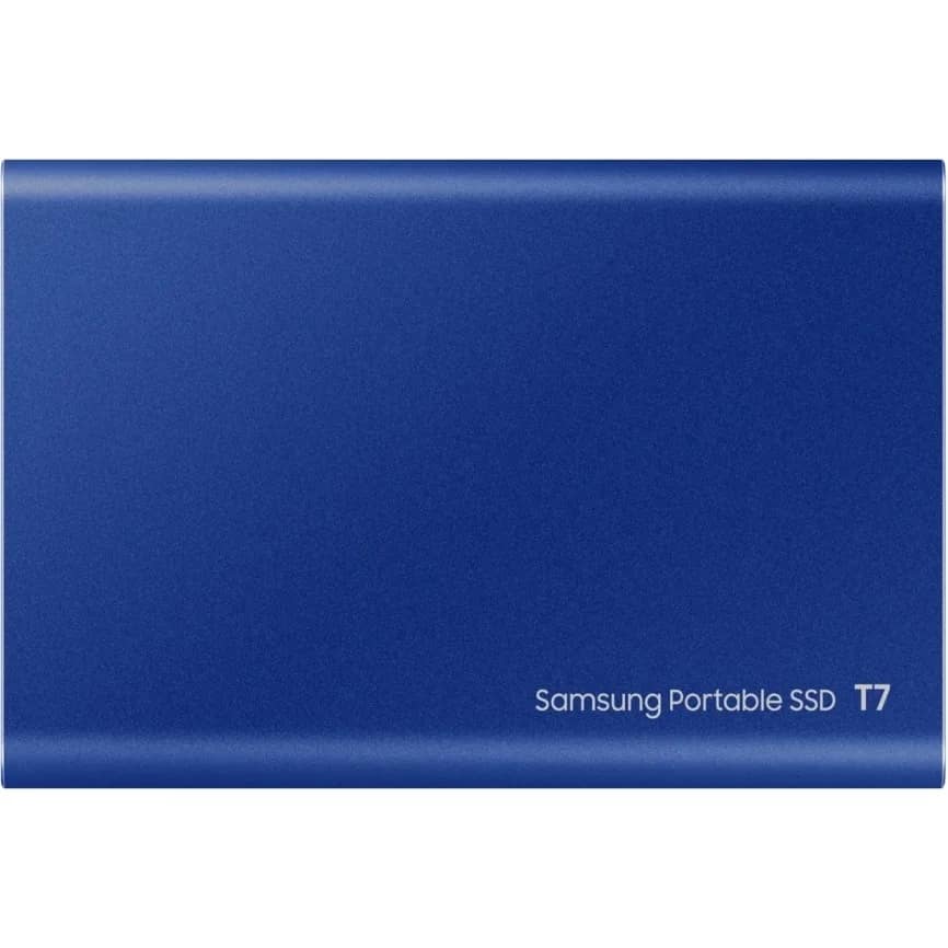Внешний SSD накопитель Samsung T7 USB 3.2 Type-C, Blue — фото 4