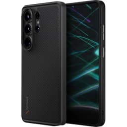 Чехол Uniq Keva Tough Aramid Protective Case для Samsung S26 Ultra Carbon Black — фото 1