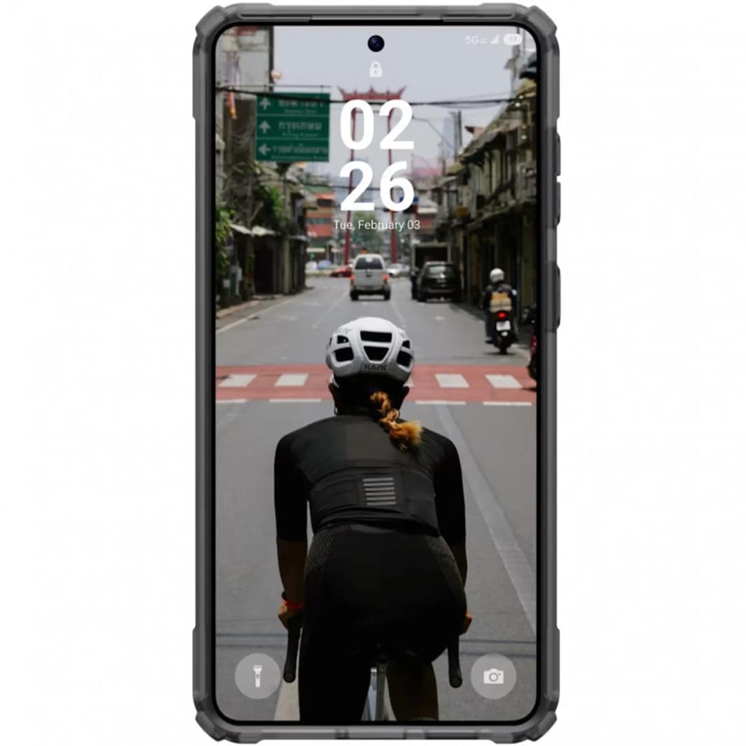 Чехол UAG Plasma XTE Case with MagSafe для Samsung Galaxy S26 Plus, Ash/Titanium — фото 3