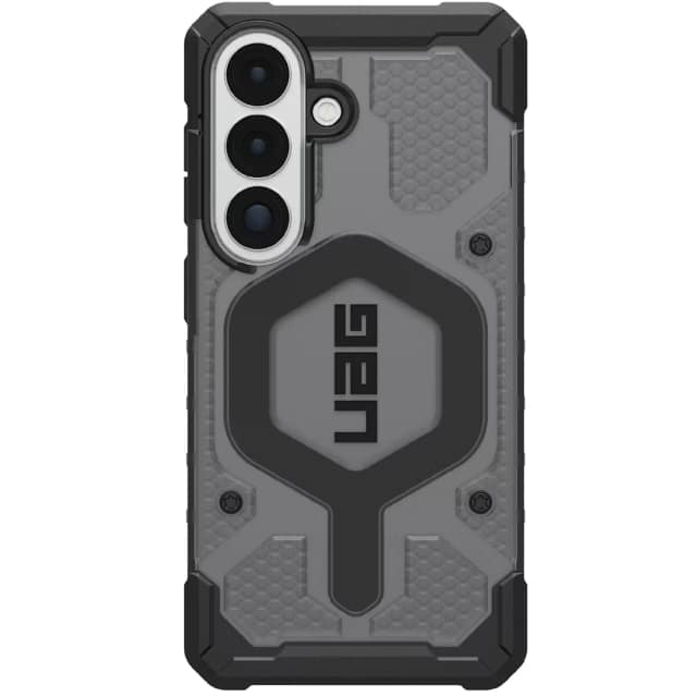 Чехол UAG Pathfinder Clear Case with MagSafe для Samsung Galaxy S26 Ash Black