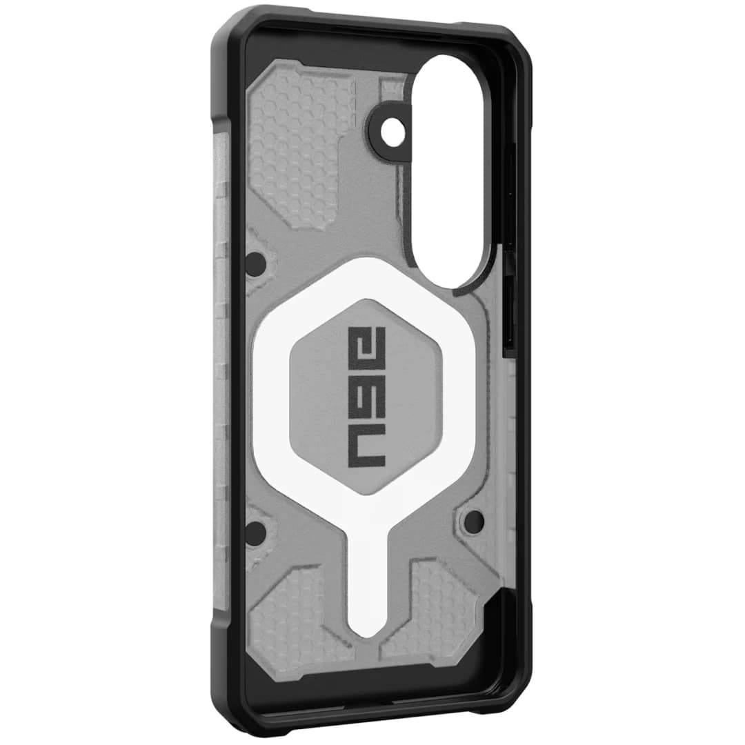 Чехол UAG Pathfinder Clear Case with MagSafe для Samsung Galaxy S26 Plus Ash Black — фото 2